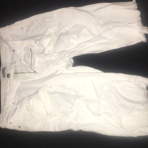 Fashion Nova Ripped Cutoff Shorts